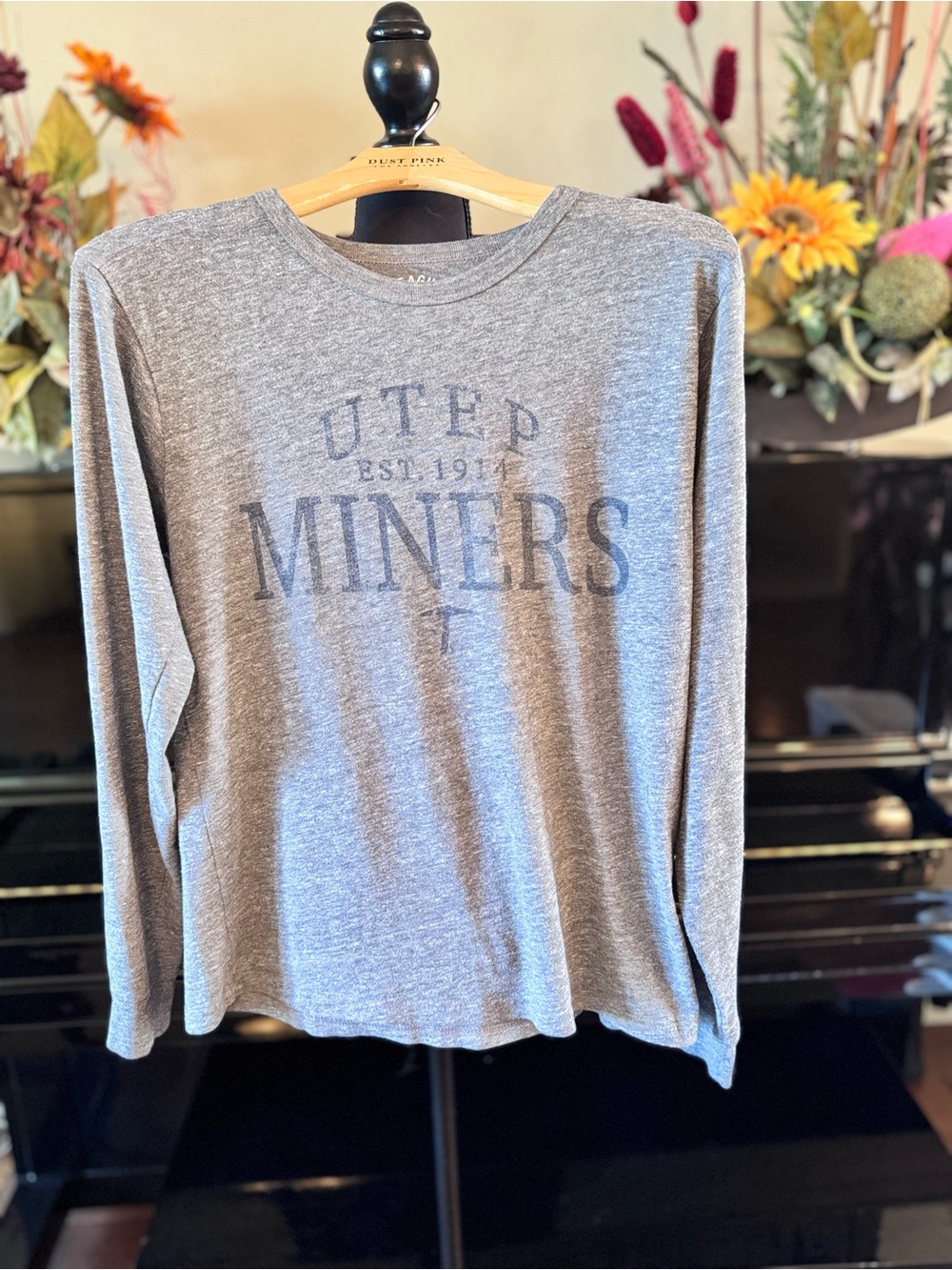 UTEP Miners Gray Long Sleeve Tee